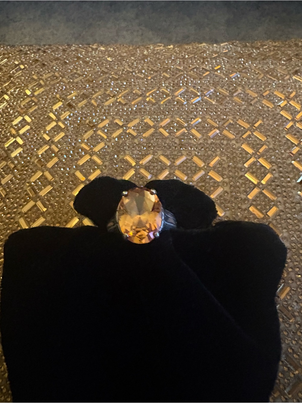 Silpada Orange Gemstone Ring 9